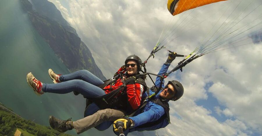 Stans: Tandem Paragliding Experience - The Cable-Car Ride Up, and Why It Matters More Than You Think