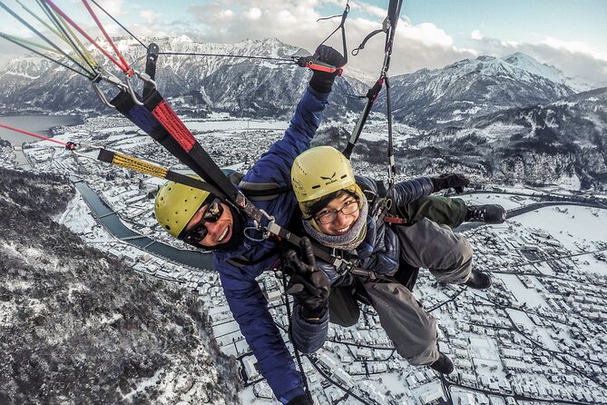 Tandem Paragliding Experience with Transport from Interlaken - Before Takeoff: Briefing, Equipment, and the Few Steps You Need