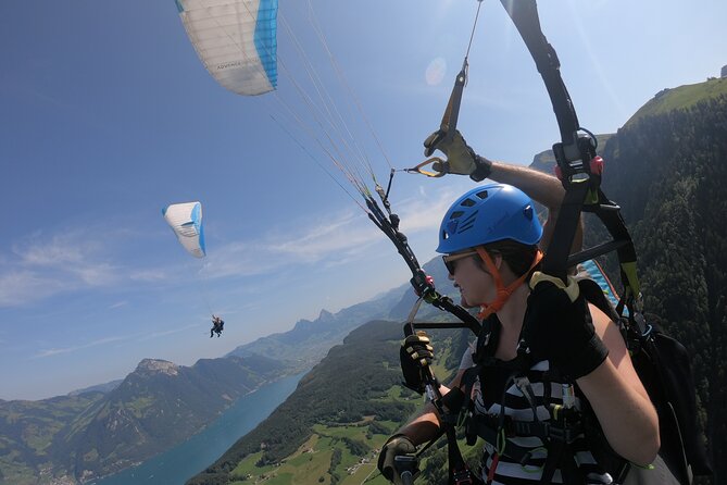 Tandem Paragliding Flight in the Lucerne Region - Getting to the launch area: cable car plus a short walk