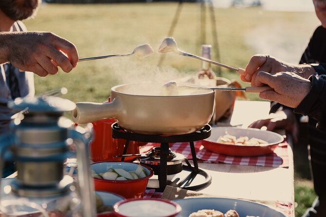 The best Sunset hike with Cheese Fondue - Sunset Views With a Purpose, Not Just Walking