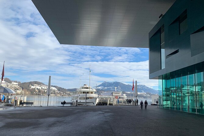 The Lives and Legends of Lucerne: A Self-Guided Audio Tour - Spreuer Bridge to the Jesuit Church exterior, then the Stadtrelief finish