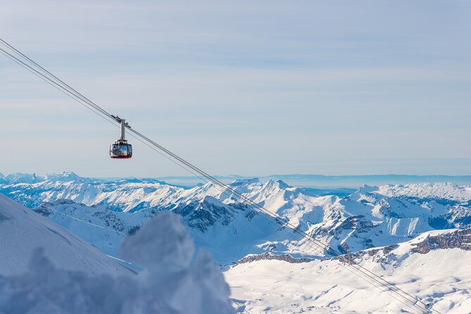 Titlis, the eternal snow mountain, and Lucerne Village - Titlis 3020 m: the Rotair, ice caves, and the cliff walk checklist