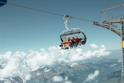 Titlis, the eternal snow mountain, and Lucerne Village