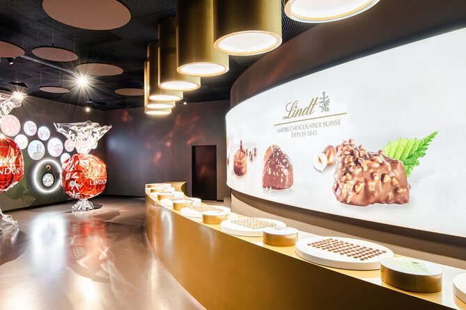 Tour in Lindt Home of Chocolate Museum From Zurich - Inside the museum: the production story and the panoramic windows