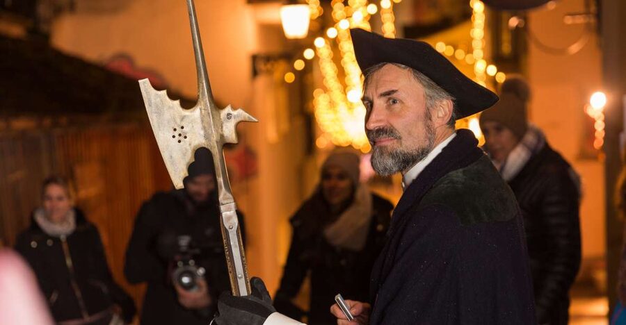Walking Tour with the Night Watchman - Grim Tales, Funny Beats: What the Night Watchman Covers