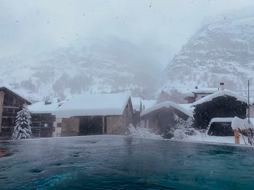 Zermatt: Private Night Spa - Private Night Spa in Zermatt: what you are really buying