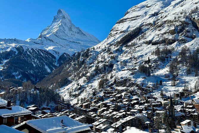 Zermatt Village & Matterhorn Glacier Tour | From Zermatt - The Zermatt Village Walk: Matta Vispa, Chapel Steeple, and Photo Stops