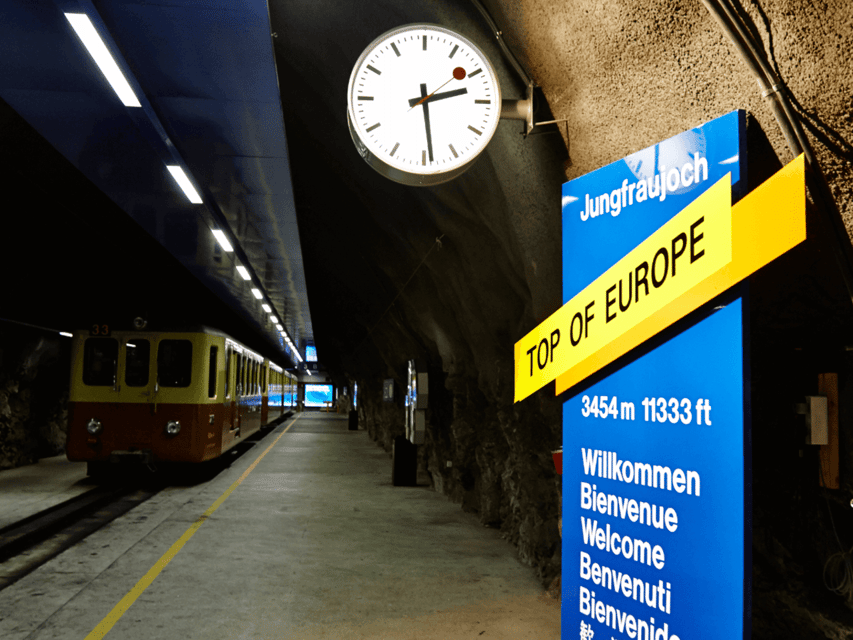 Zurich/Bern/Interlaken/Lucern: Jungfrau & Lauterbrunnen Trip - The top-of-Europe train ride and the Eismeer glacier photo stop