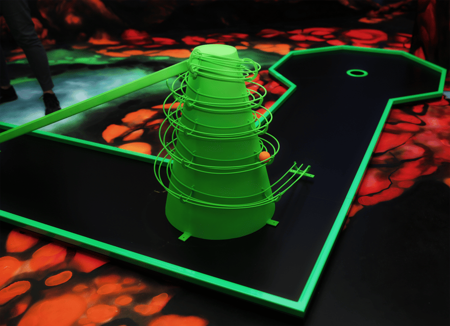Zurich: Black Light Galaxy Minigolf - Price and Value: What You Pay for at $19 Per Person