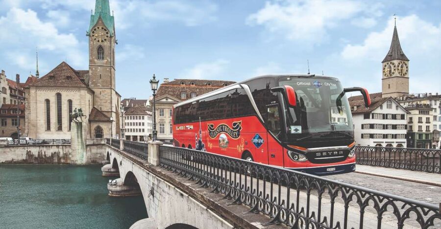 Zurich: City Bus Tour with Audio Guide and Lake Cruise - The Air-Conditioned Bus Tour Around Bahnhofstrasse and Old Town