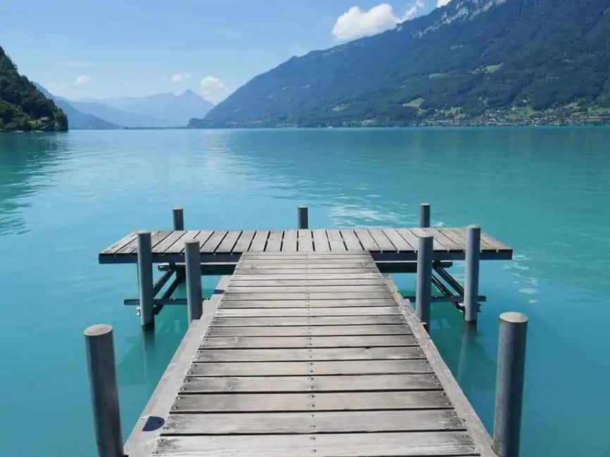 Zurich: Day Trip to Grindelwald & Interlaken with Photoshoot - Brienz first, then Iseltwald, the Lake Brienz intro you will actually remember