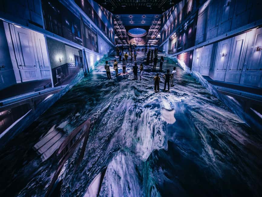 Zurich: Entrance ticket to the "Titanic" immersive exhibition at Lichthalle Maag - Recreated rooms and the ship’s design, what you learn while you walk