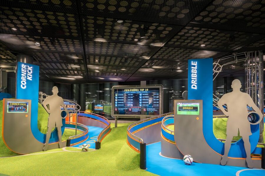 Zurich: FIFA Museum Entry Ticket - The giant pinball machine and other hands-on football moments