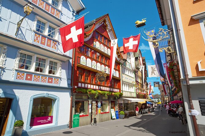 Zurich Open Top Bus, Chocolate and Cheese Factory Tour Appenzell - Free Time in Appenzell, Where to Walk and What to Notice