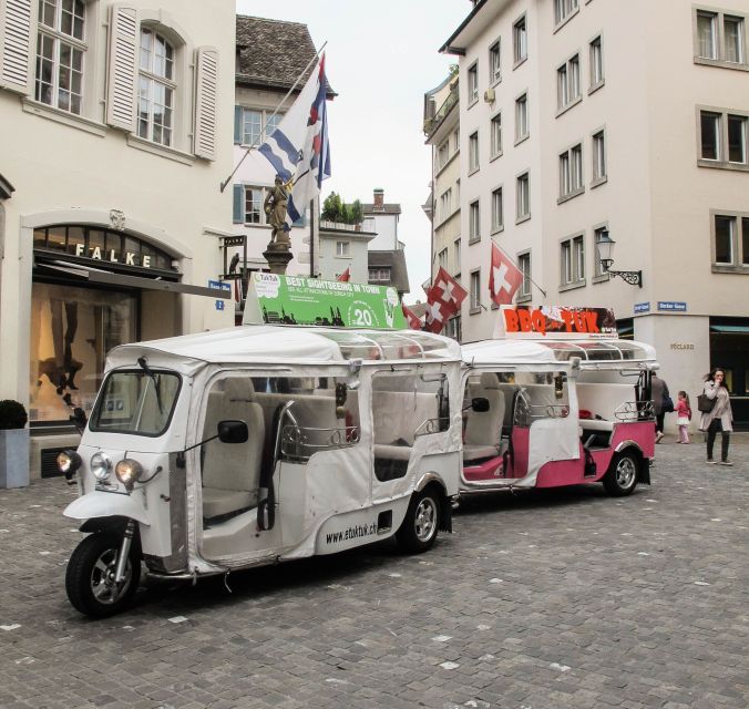 Zurich: Private eTukTuk City Tour - Getting there: meet-up point and timing that actually works