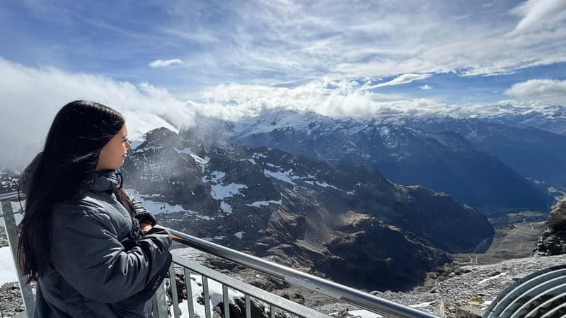 Zurich: Private Journey to Mt. Titlis & the Soul of Lucerne - Glacier Cave: frozen blue sculptures and a cool reset