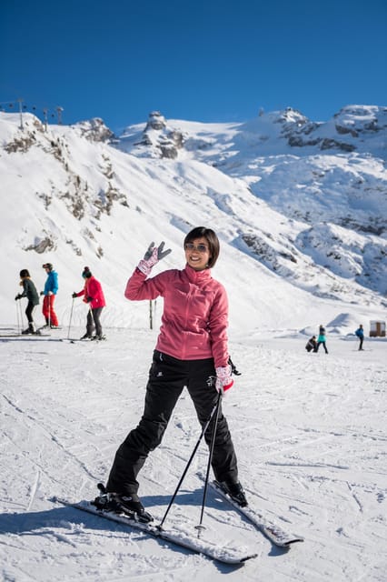 Zurich: Titlis Beginner Ski day snow experience & Lucerne - Snow tubing: fun time, lower skill demand