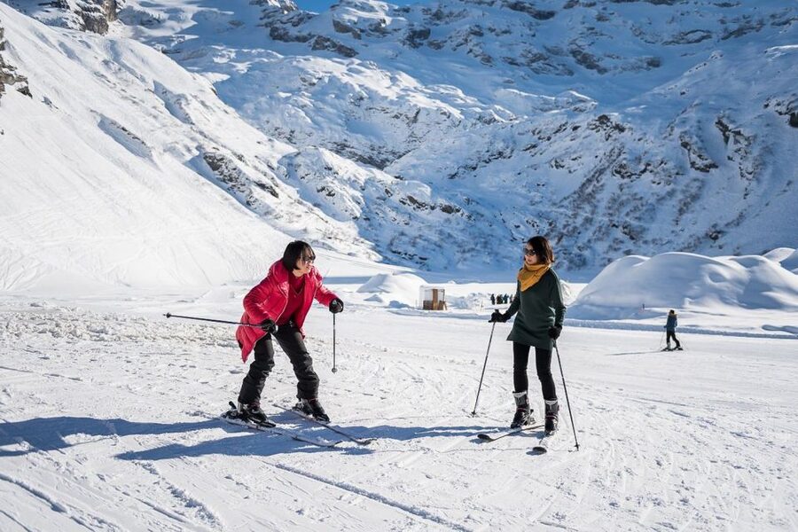 Zurich: Titlis First Time Ski Experience & Lucerne - Engelberg and the climb to Trübsee: Titlis Xpress in winter